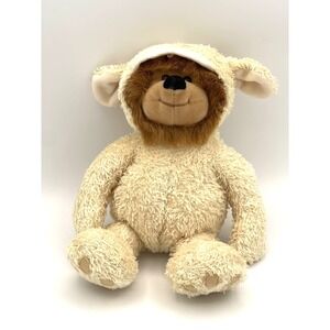 1986 GUND Heads & Tales Bear in Sheep Hoodie – Rare HTF Vintage Plush